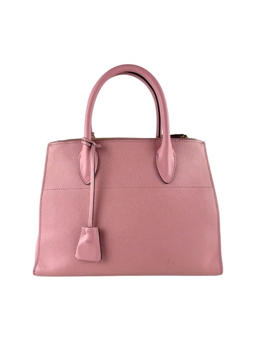 Prada Handbag Saffiano Leather Tote Pink - Picture 3 of 10